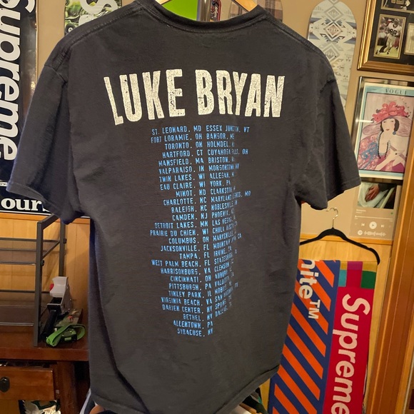 Luke bryan i dont want this night to end concert shirt - Picture 5 of 8